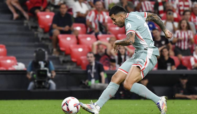 Imagen de Ángel Correa se vistió de héroe en Bilbao y le dio el triunfo a Atlético de Madrid en el descuento