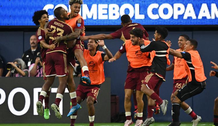 Imagen de Salomón Rondón le dio el triunfo a Venezuela sobre México y la Vinotinto se metió en cuartos