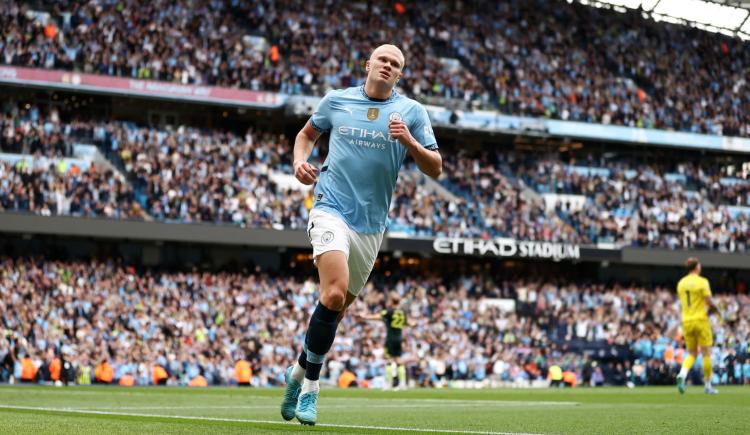 Imagen de Erling Haaland, al rescate: el City se lo dio vuelta a Brentford y lidera en soledad