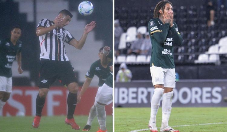 Imagen de Oscar Cardozo y Paolo Guerrero, responsables de una marca inédita en la Copa Libertadores