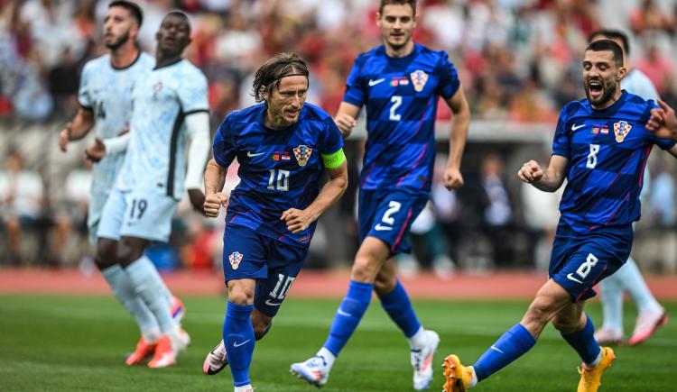 Imagen de Croacia venció a Portugal y llega afilado a la Eurocopa