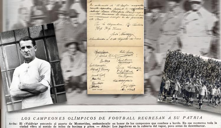 Imagen de A 100 años: los campeones del mundo de 1924 y un saludo para El Gráfico