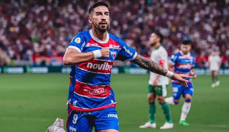 Imagen de Juan Martín Lucero marcó un doblete ante Palmeiras