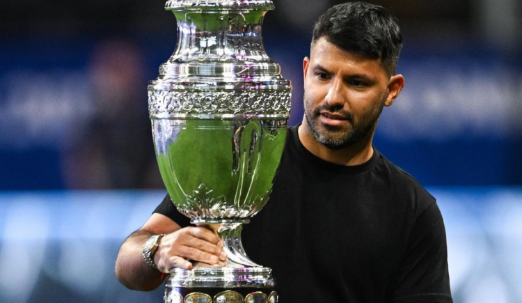 Imagen de Felicidades, Pá: Kun Agüero fue papá por segunda vez