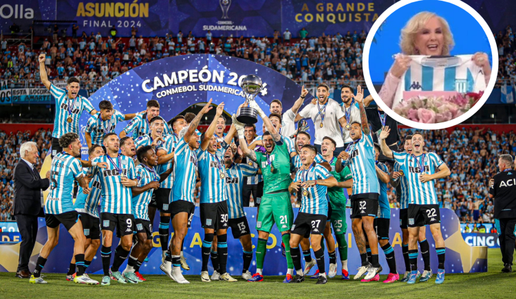 Imagen de Qué dijo Mirtha Legrand de la consagración de Racing