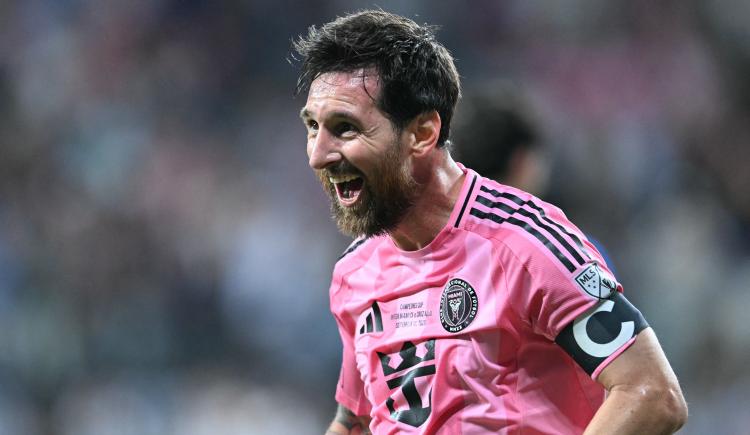 Imagen de Messien: Leo llegó al centenar de goles y le dio otro título a Inter Miami