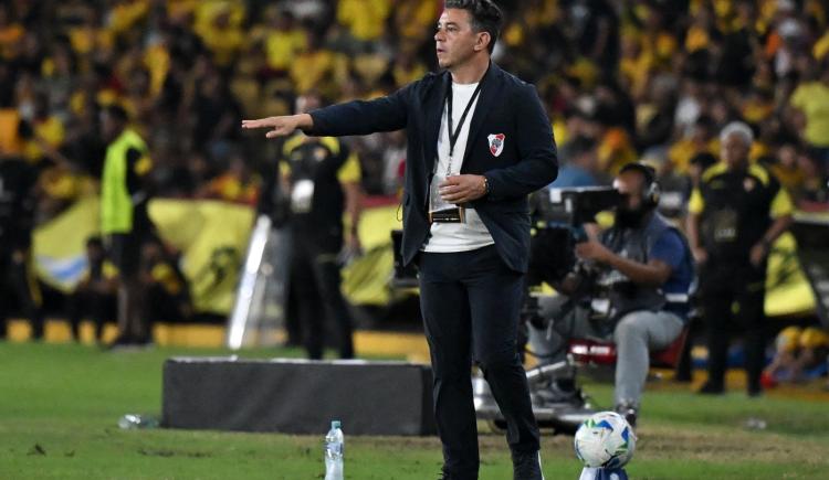 Imagen de Marcelo Gallardo: "Fue un gran triunfo, nos vamos contentos"