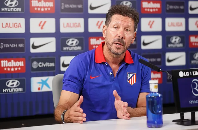 Imagen de La dura crítica de Simeone a La Liga
