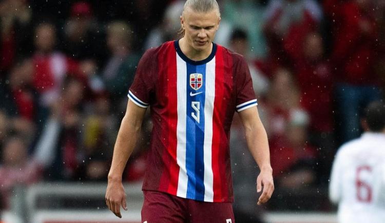 Imagen de El golazo de Haaland no alcanzó y Noruega cayó ante Dinamarca