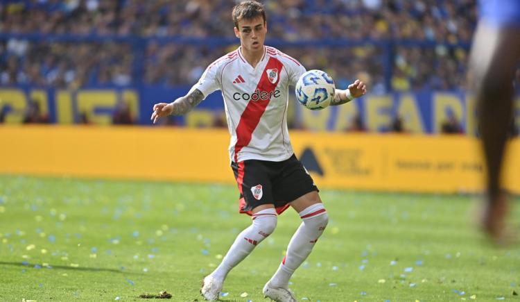 Imagen de A pura emoción: Nicolás Fonseca se despidió de River y seguirá su carrera en México