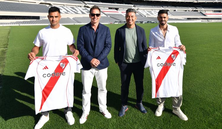 Imagen de Sonríe Gallardo: Manu Lanzini y Pity Martínez seguirán en River