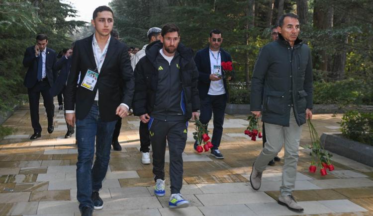 Imagen de Lionel Messi visitó Azerbaiyán: los motivos de su viaje